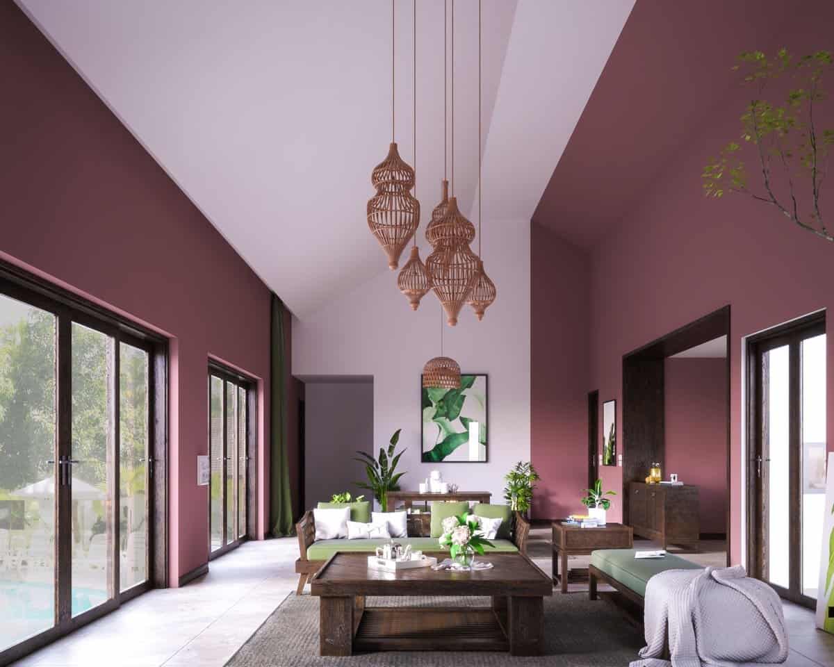 50 ý tưởng phòng phối màu hồng mang đến không gian sống nhẹ nhàng 16