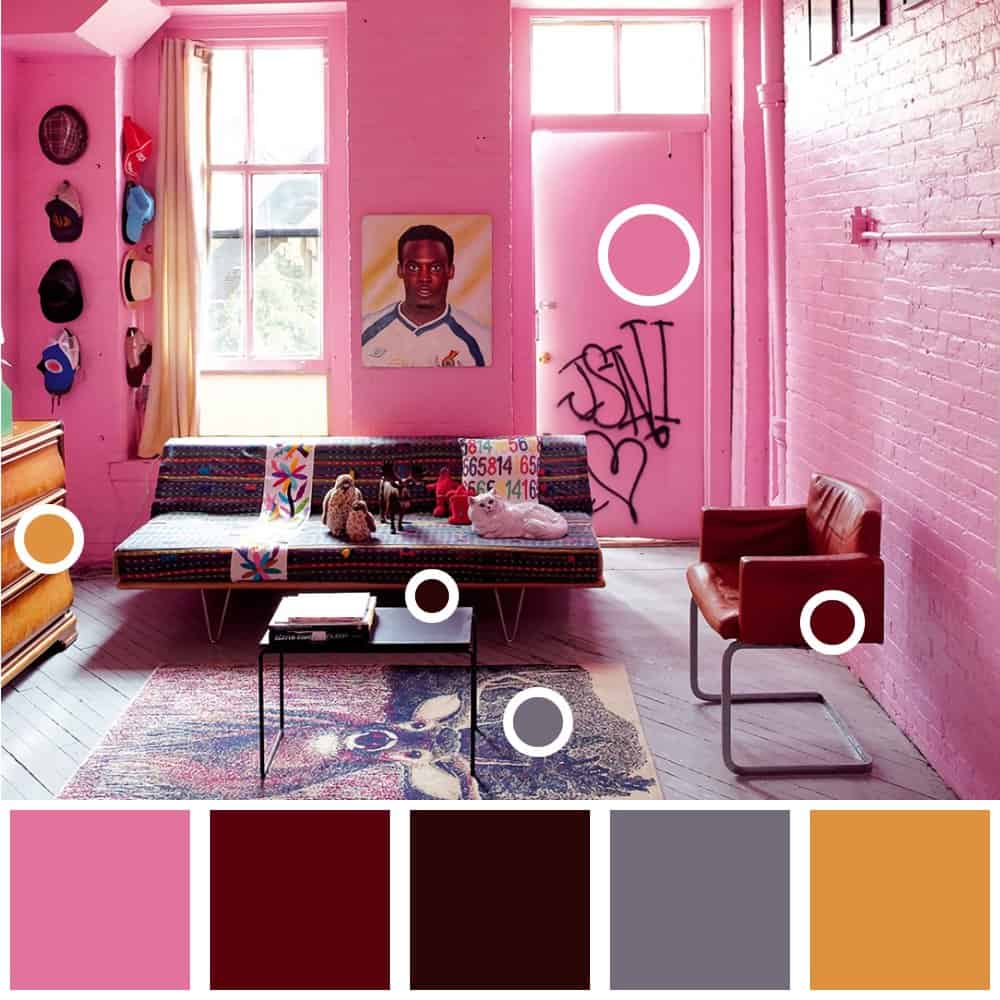 50 ý tưởng phòng phối màu hồng mang đến không gian sống nhẹ nhàng 3