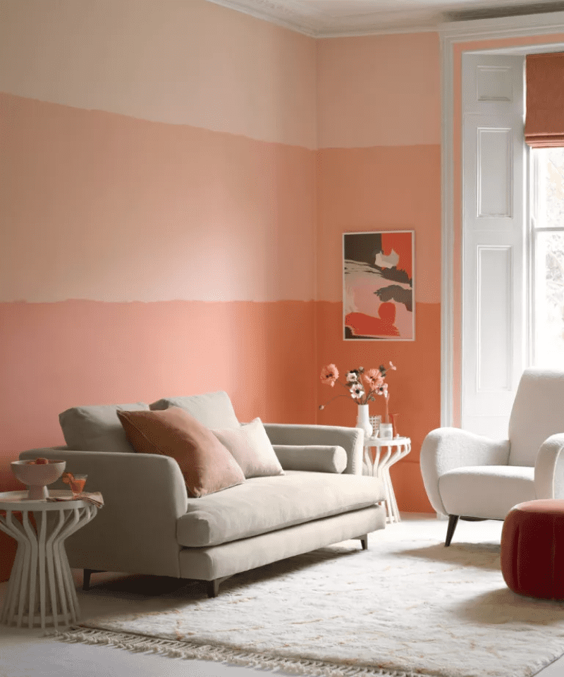 Top 10 ý tưởng phối màu sơn phòng khách đẹp 3