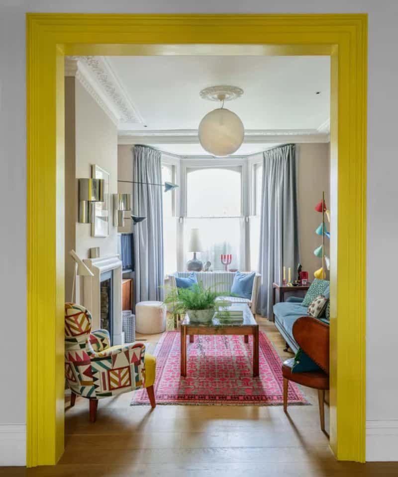Top 10 ý tưởng phối màu sơn phòng khách đẹp 2
