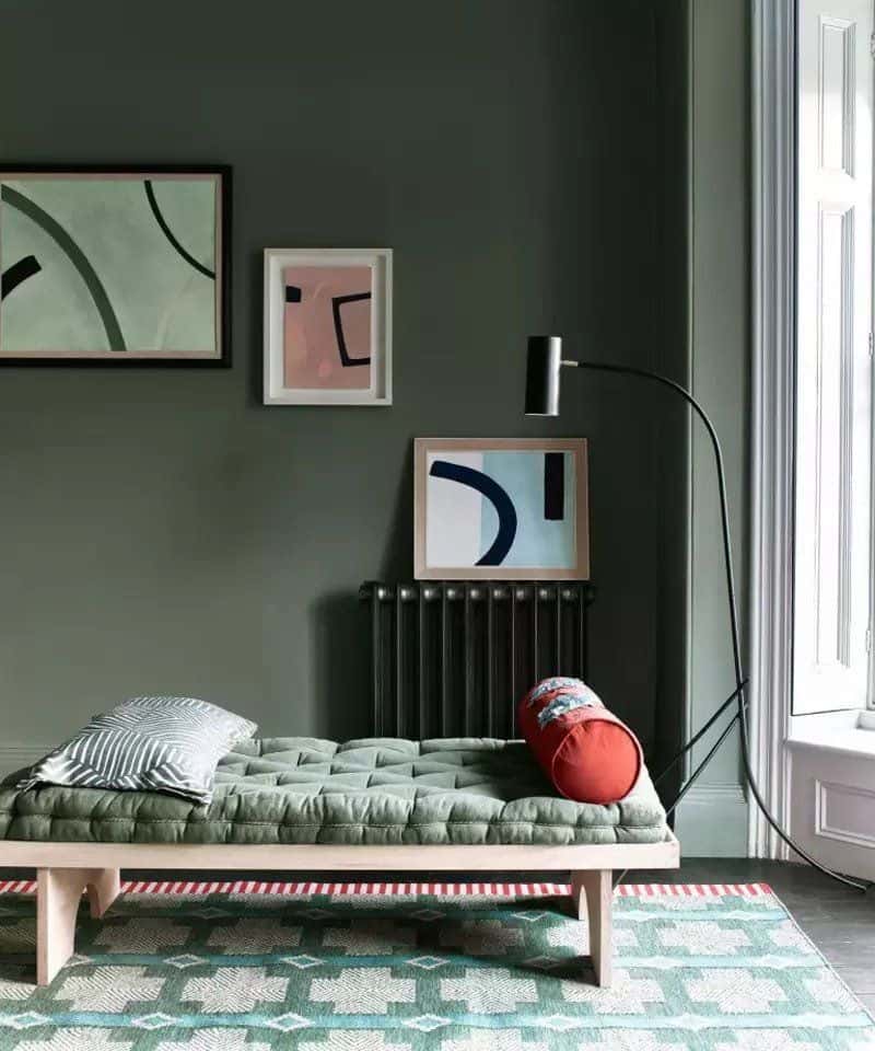 Top 10 ý tưởng phối màu sơn phòng khách đẹp 11