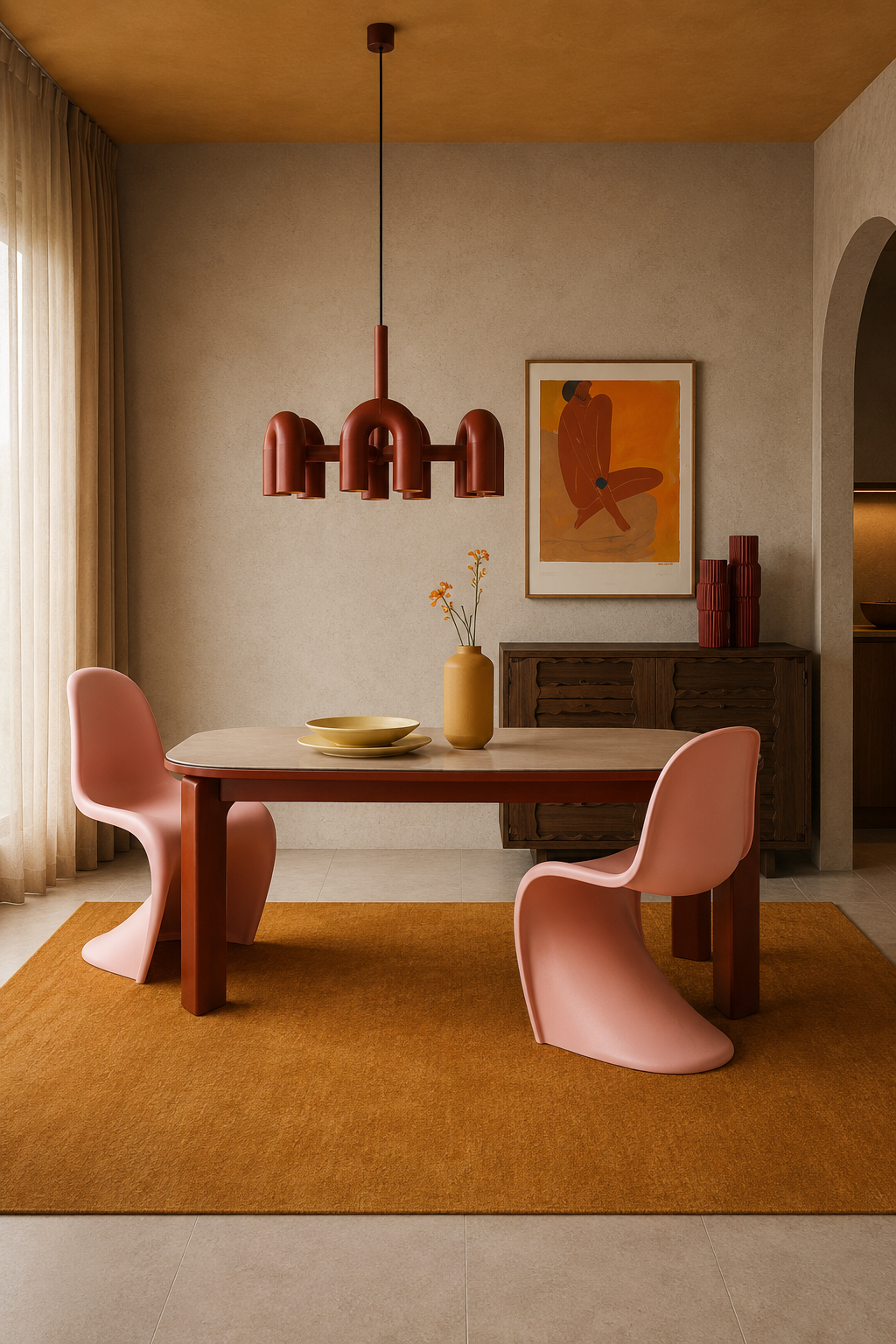 Saffron Citrus interior concept by Fika Decor